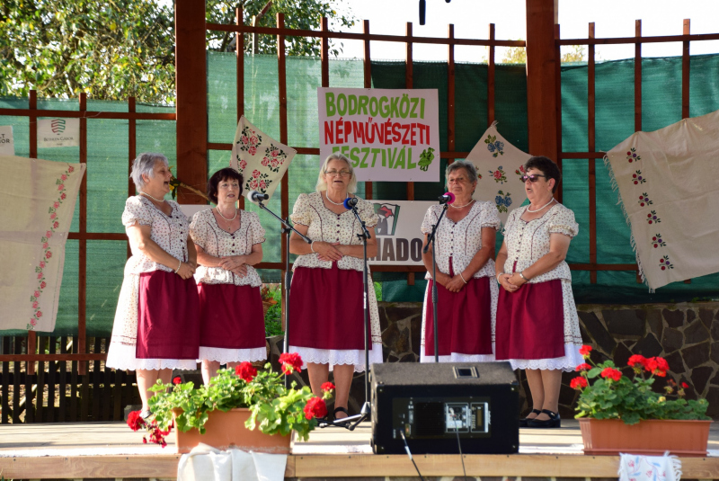 Folklórny festivál - Bodrogközi Népművészeti Fesztivál