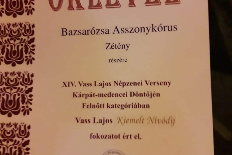 Úspechy ženskej skupiny - Az asszonykórus sikerei