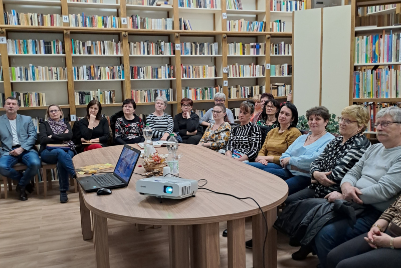 Író-olvasó találkozó - Miestna knižnica 